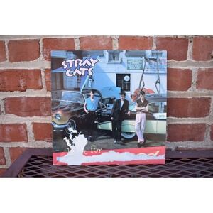 Stray Cats Built for Speed Vintage US Pressing Vinyl LP Record ST-17070 EMI